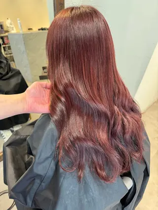 ロング Clore所属・うる艶ヘア♡韓国好き 透明感　shotaのヘアスタイル