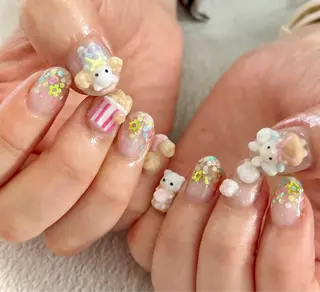 ネイル BURGUNDY mikaのネイルデザイン