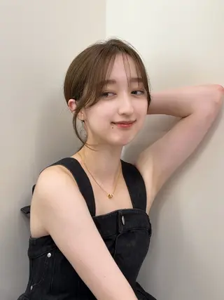 セミロング 韓国ヘア/レイヤー カット SAKURAのヘアスタイル