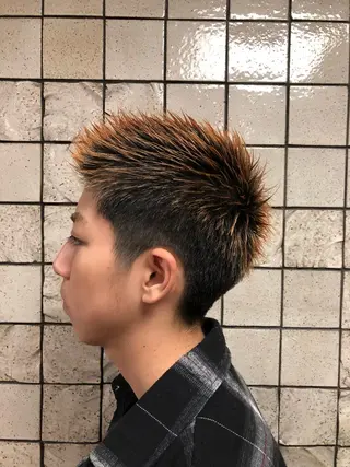 ショート カラー メンズ 【店長】福田 健人のヘアスタイル