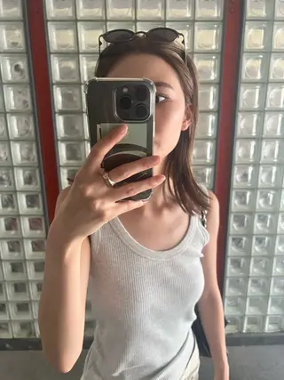 ミディアム カラー KOCHAB本山所属・三谷 はるなのヘアスタイル