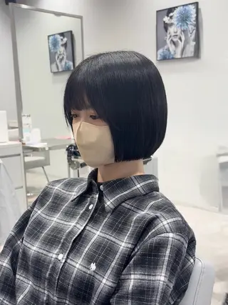 ショート カラー ヘアアレンジ Hair&Make Allureのヘアスタイル