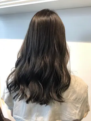 セミロング カラー 💐パーソナルカラー /市橋加菜💐のヘアスタイル