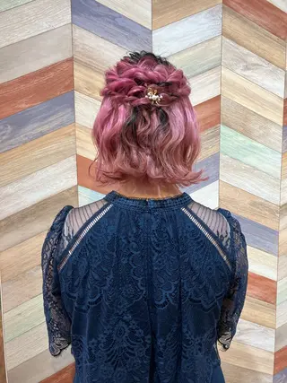 ヘアアレンジ hair trees所属・trife美容師 KAZUMIのヘアスタイル