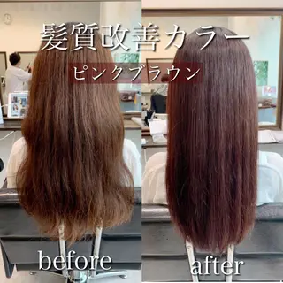 ロング カラー 酸熱トリートメント/ 髪質改善🌟玉井香奈のヘアスタイル