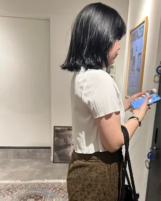 ミディアム カラー SUNDAZED所属・日沖 由紀子のヘアスタイル