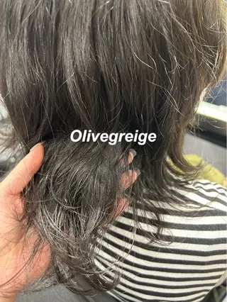 ミディアム プルエクステ/インナ ーカラー🦊はるなのヘアスタイル