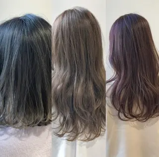 カラー 鈴木 智里のヘアスタイル