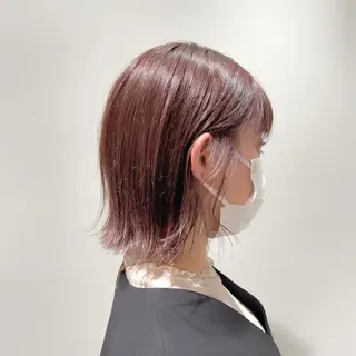 ミディアム カラー 🌈モテるベージュ カラー💕成島 宙のヘアスタイル