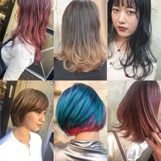 ミディアム カラー センスをお届けします 大谷将生INFPのヘアスタイル