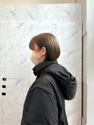 ショート miu /透明感カラーのヘアスタイル