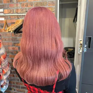 セミロング カラー Rino kanayama所属・Rino 金山 / 宮澤 萌のヘアスタイル