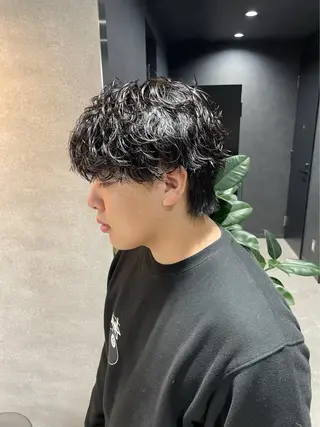 ショート パーマ メンズ ⚡️メンズ特化⚡️ RYUKIのヘアスタイル