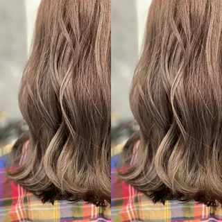 ロング カラー Snaly カラー特化ページのヘアスタイル