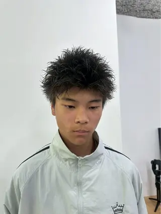 メンズ メンズ専門/パーマ 特化/栄/北出瑞貴のヘアスタイル