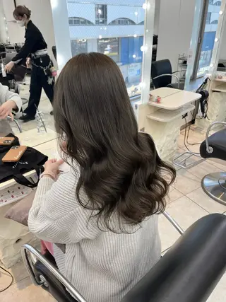 ロング 韓国レイヤー×モテ髪 /MITSUKI🤍のヘアスタイル