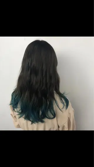 ロング カラー MIYU💋💖 〈XENA渋谷本店〉のヘアスタイル
