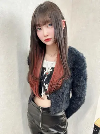 ロング エクステ/ハイトーン /ミサキのヘアスタイル