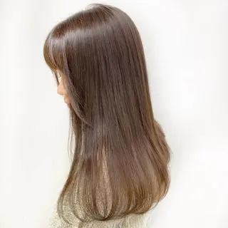 ロング カラー 💕上野美容師☁ ブリーチ💖サワのヘアスタイル