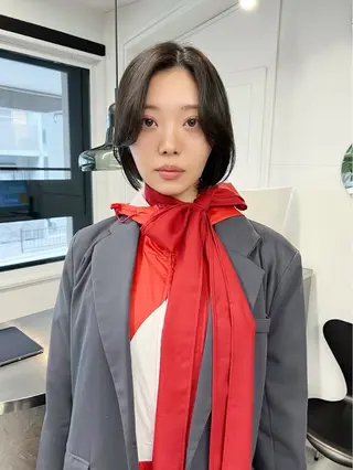 ショート カラー 樫原裕二 /柔らかいカラーのヘアスタイル