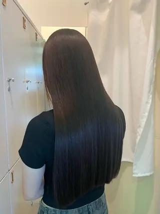 ロング ハイトーンカラー/エ クステ/デザインのヘアスタイル