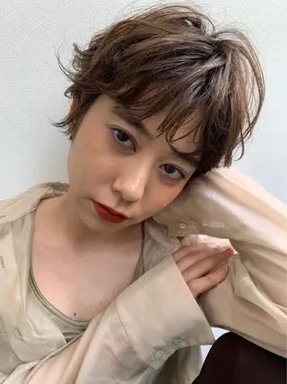 ショート モリ タカユキ🌵のヘアスタイル