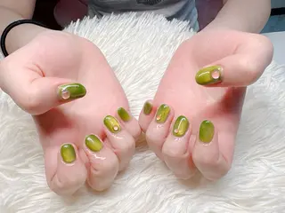 ネイル パッチリオメメ Lianaのネイルデザイン