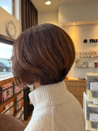 ショート 加藤 倫子のヘアスタイル