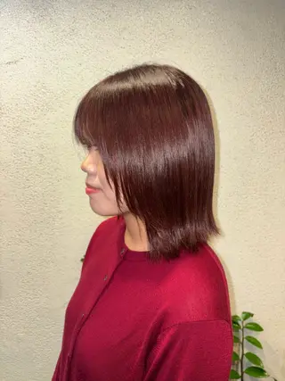 ミディアム り おのヘアスタイル