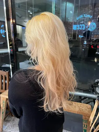 ロング C・crew所属・大島 海人のヘアスタイル