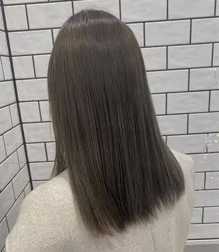 セミロング YUMA/レイヤー/ 似合わせ/パーマのヘアスタイル