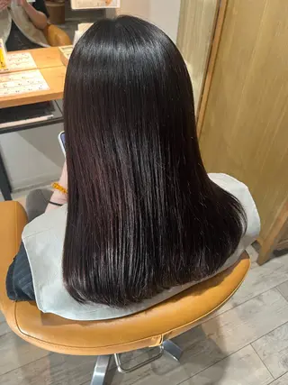 ロング パつっとボブ 🌸みおのヘアスタイル