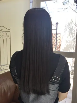 ロング カラー 三 浦のヘアスタイル