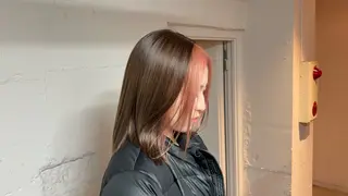 ミディアム tokute 中野真咲🐺のヘアスタイル