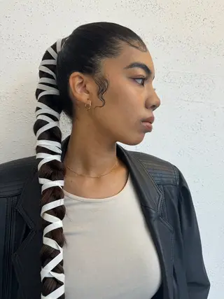 ロング ヘアアレンジ MEY HAIR所属・🎀海外ヘア/表参道 Satone🎀のヘアスタイル