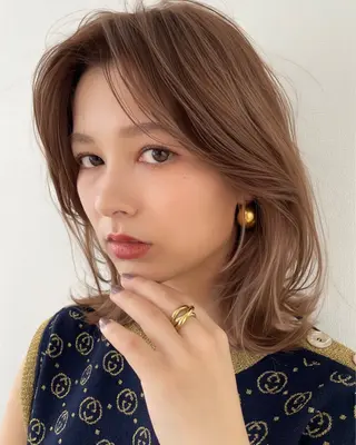 ミディアム キートス西梅田⭐️ こうきのヘアスタイル