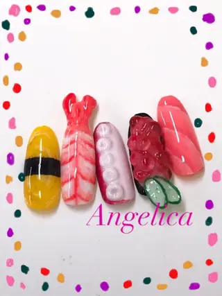 ネイル Angelica ネイリストのネイルデザイン