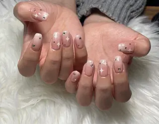 ネイル lucky nail 歌舞伎町のネイルデザイン