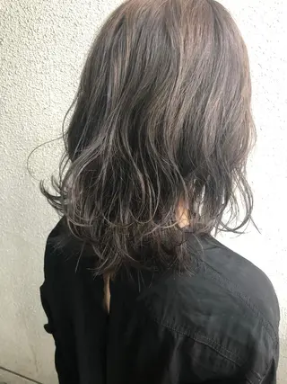 ミディアム カラー 356所属・髪質改善/艶髪/ 木山ゆかりのヘアスタイル