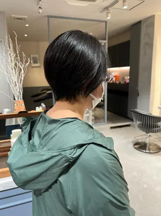 ショート 似合わせショート🌿 ボブ🫧 乾辺真悠子のヘアスタイル