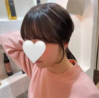 顔周りの似合わせ特化 井手麻梨栄のヘアスタイル