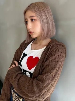 ブリーチ/ハイトーン 心斎橋/honokaのヘアスタイル