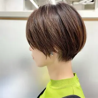 ショート 江崎 良のヘアスタイル