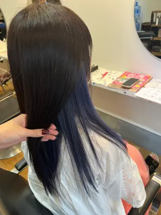 カラー イシイ ハルナ 🤍のヘアスタイル