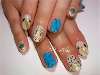 ネイル 下妻市ﾈｲﾙｻﾛﾝ M_styleのネイルデザイン