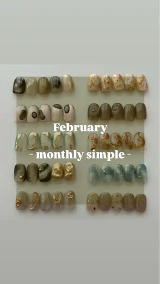 ネイル Yu_me(ユーミー)所属・Yu_me fuukaのネイルデザイン