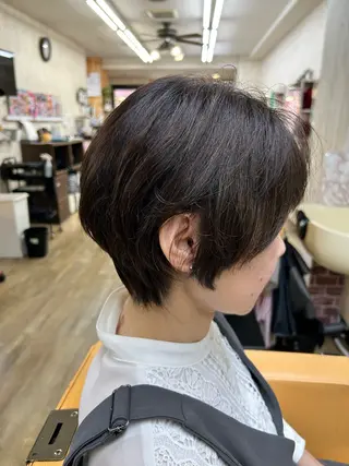 ショート ブレイヴシザーあびこ所属・牛尾 友雅のヘアスタイル