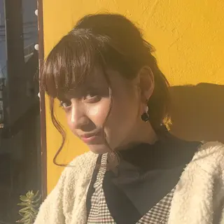 ヘアアレンジ 福島成美/髪質改善 縮毛矯正/カラーのヘアスタイル