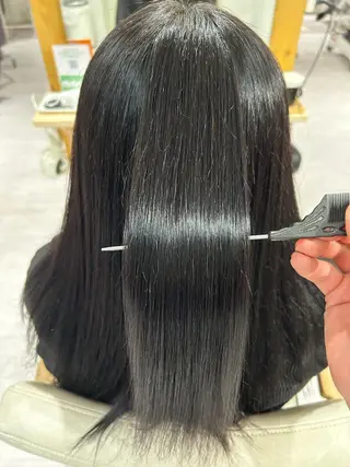 ロング 💙まこと💙艶 カラー(Rico)のヘアスタイル