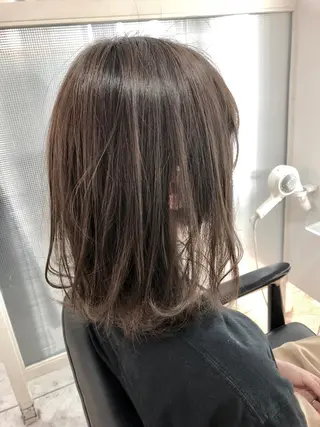 ミディアム attrait アトレ 梅田店所属・田村拓巳 韓国風、髪質改善のヘアスタイル